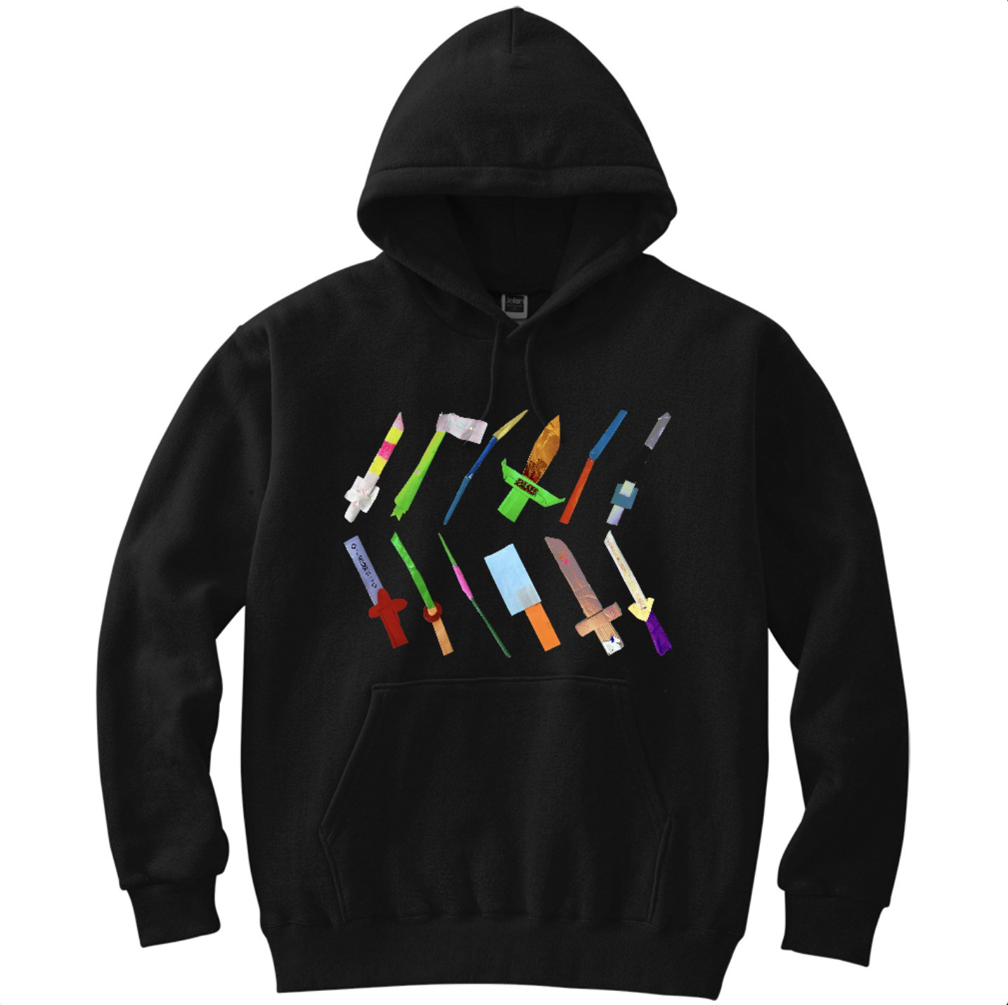 『オリガミ武器』パーカー【２color/110〜2XL】