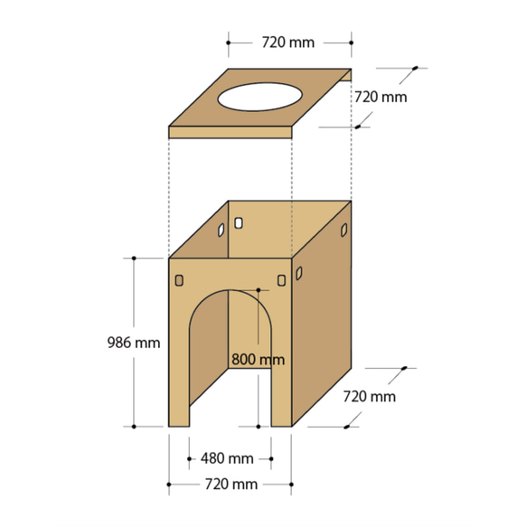 宝探しダンボール迷路 6mx3 25P 50P 100P