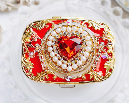 キラキラ魔法のコンパクト ピルケース フリーボックス・小物入れ