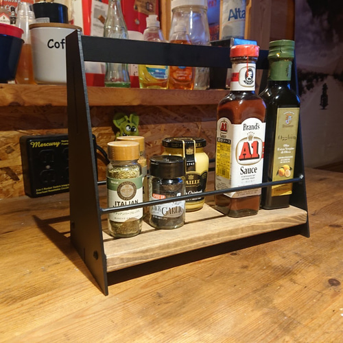 スパイスラック スパイスホルダー 調味料立て 持ち運び ラクラクラック