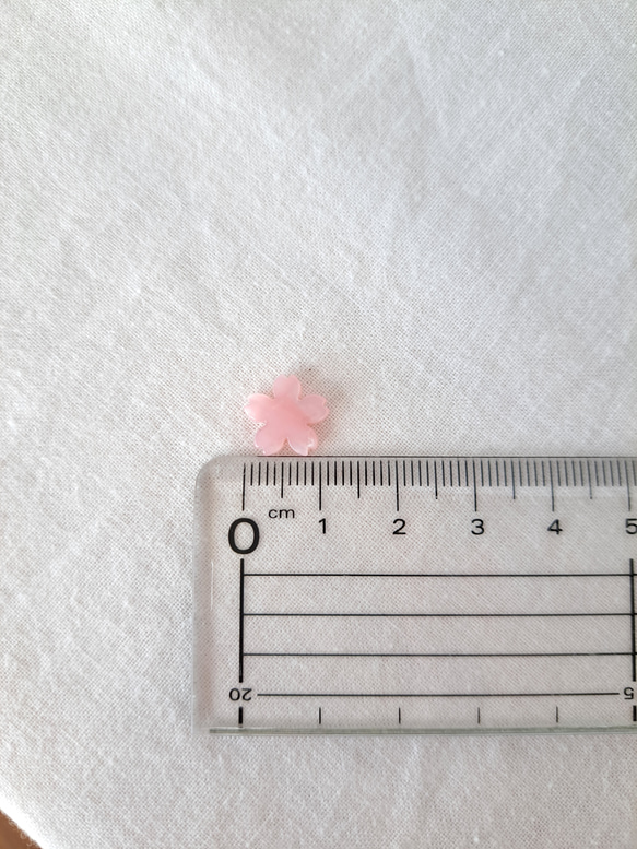 ★b　『 桜  - cherry blossoms - 』　春　ピンク　フォーマル　小ぶり　大人可愛いピアス／イヤリング 9枚目の画像