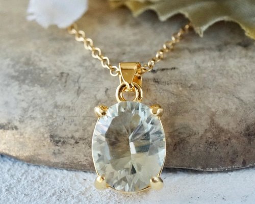 専用④✳︎グリーンアメジストコンケーブカット　他 2月誕生石 再販 グリーンアメジスト コンケーブカット