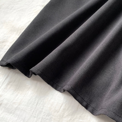 【人気】「カジュアル〜フォーマル着も出来る」2WAYロングワンピ (チャコールグレー) 7枚目の画像