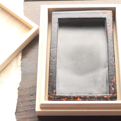 ガラスの硯 小さめ ウランガラス 長さ7.5cm アンティーク ガラス　書道 ガラスの硯 小さめ ウランガラス 長さ7.5cm アンティーク ガラス