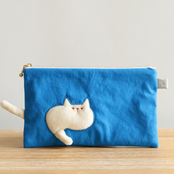 mina perhonen choucho ミニポーチ ミナペルホネン の刺繍生地 dop