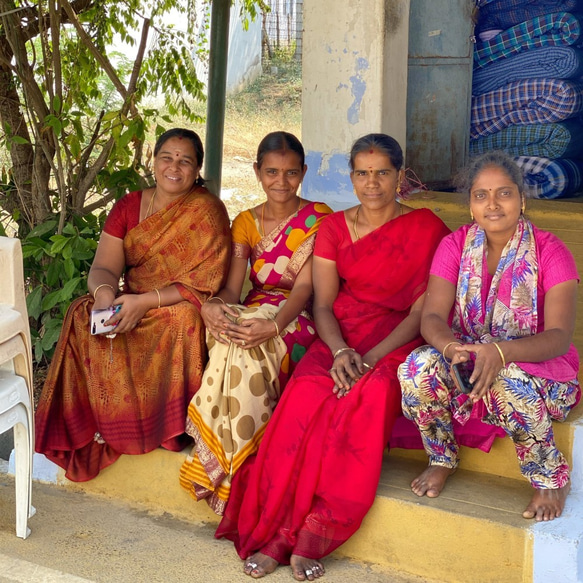 【商用可】南インドの涼しいボトムズ ルンギ布「STITCHED（縫い合わせ済み）」 078 8枚目の画像