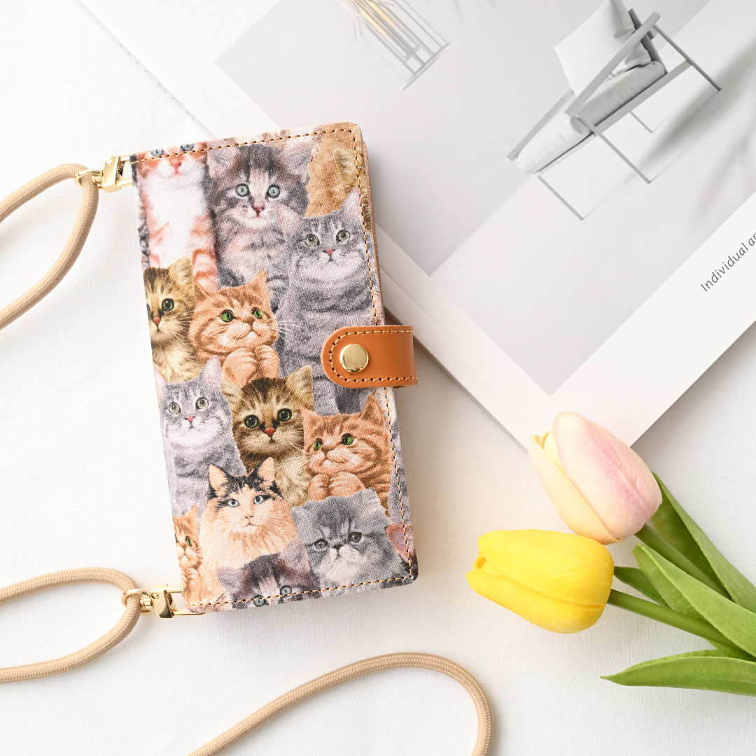 【Harper & Blake】UK発★手帳型スマホケース Bees/蜂はちハチ金 送関込【Harper & Blake】UK発!手帳型スマホケース Bee/蜂はち