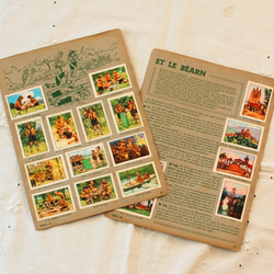 フランス チョコレートのおまけのコレクションブックの２ページ B 2枚目の画像
