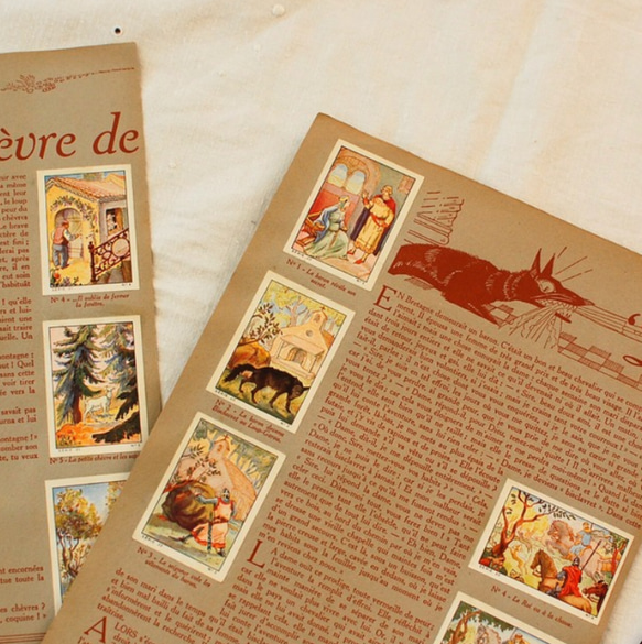 フランス チョコレートのおまけのコレクションブックの２ページ A 4枚目の画像