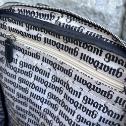 <50%OFFSALE> 3つのルームが便利な やわらか牛革リュック（本革）BLACK 16枚目の画像