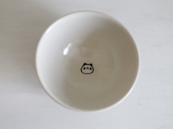 パンダ茶碗-いちごバージョン 10枚目の画像