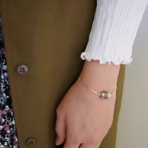 14kgfカラーオパールブレスレット オパール○ ブレスレット/ 14kgf ブレスレット Lu＊Na + CHIROL