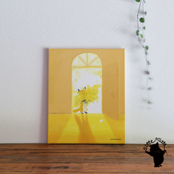 水彩アート「江戸切子と果実 弐」B5手描き原画、1点物。 イラスト