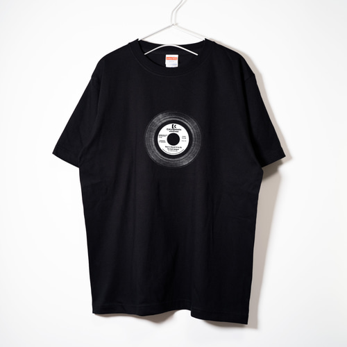 アートなレコードのフォトデザイン③ 音楽系Tシャツ プレミアム生地