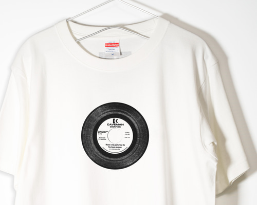 アートなレコードのフォトデザイン③ 音楽系Tシャツ プレミアム生地 
