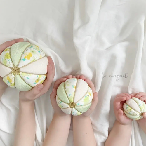 木目込み手毬 手まり 七五三 お食い初め ひなまつり 初節句 【le