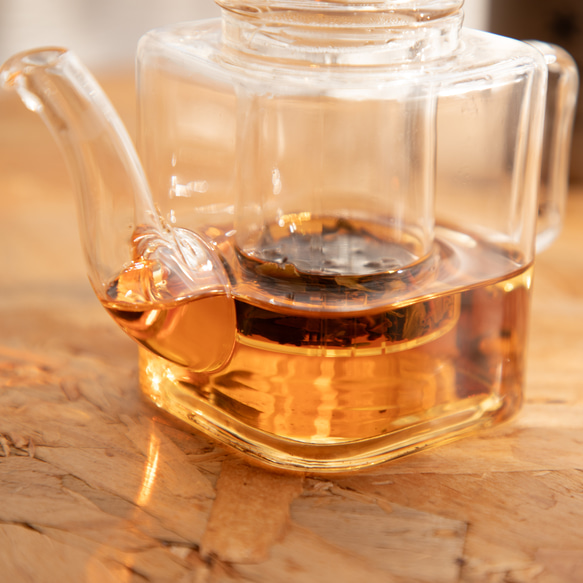 しかくいガラスポット Cubic glass pot 小さめ 約300mL 11枚目の画像