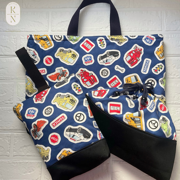 男の子⭐︎ 車柄3種類入園グッズオーダー受付中！