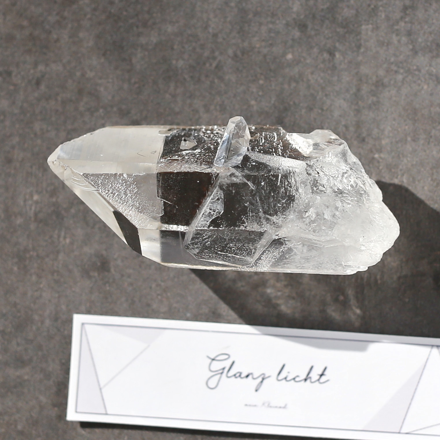 希少！貫入水晶 ヴィジョンクォーツ 水晶 天然石 希少 鉱物 お守り ゼッカデソウザ産