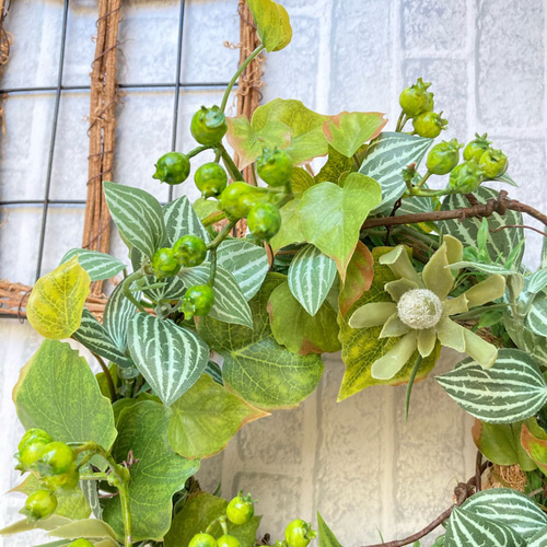 【おまとめ】リース☘Greenと木の実 おまとめ】リース☘Greenと木の実