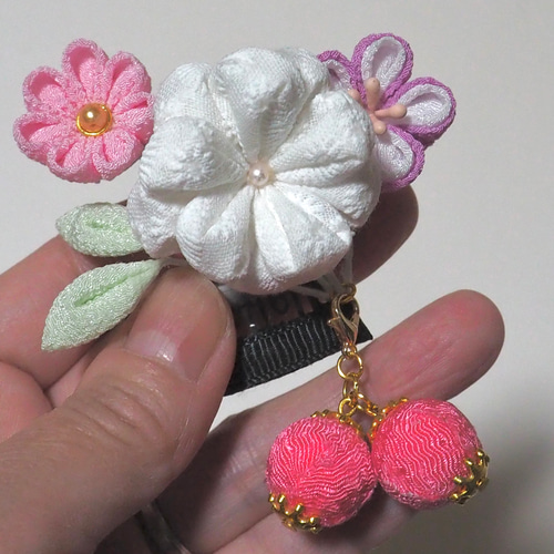 初節句 ひな祭り 髪飾りにもなる羽子板飾り 色オーダー可能 正月飾り