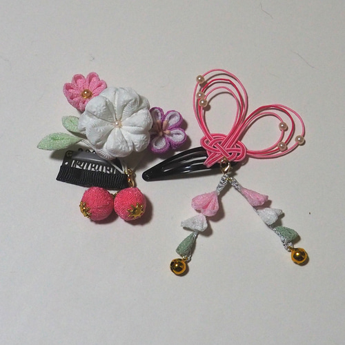 初節句 ひな祭り 髪飾りにもなる羽子板飾り 色オーダー可能 正月飾り