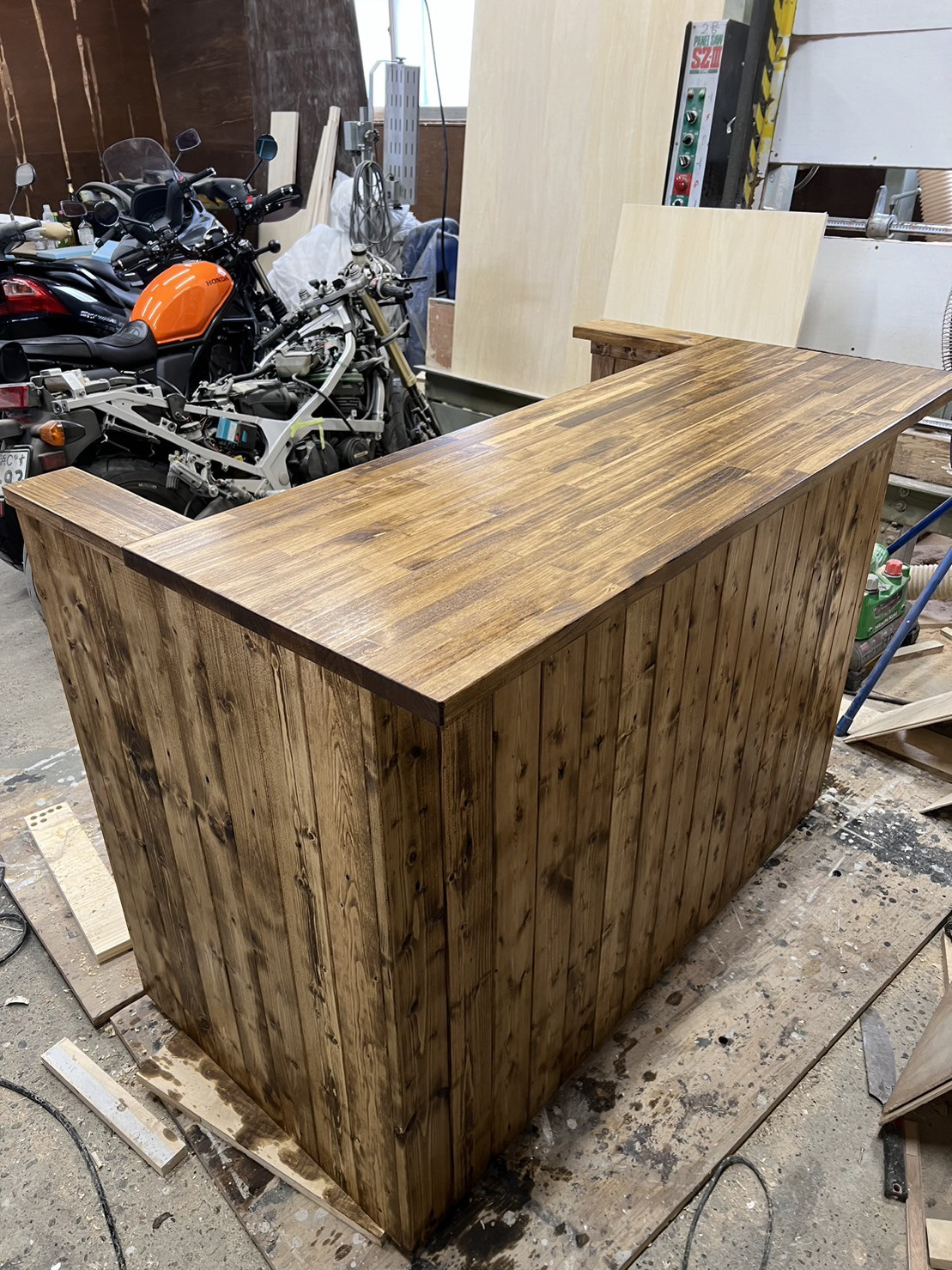 九州、北海道限定価格　受付カウンター　レジカウンター　バーカウンター