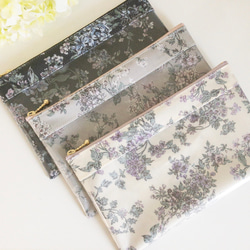 PVCクリアポーチ＊リバティ ラミネート＊セリーヌ（Celine） ポーチ