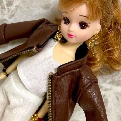 リカちゃんゴールドピアス2点セット その他人形 kiki202402