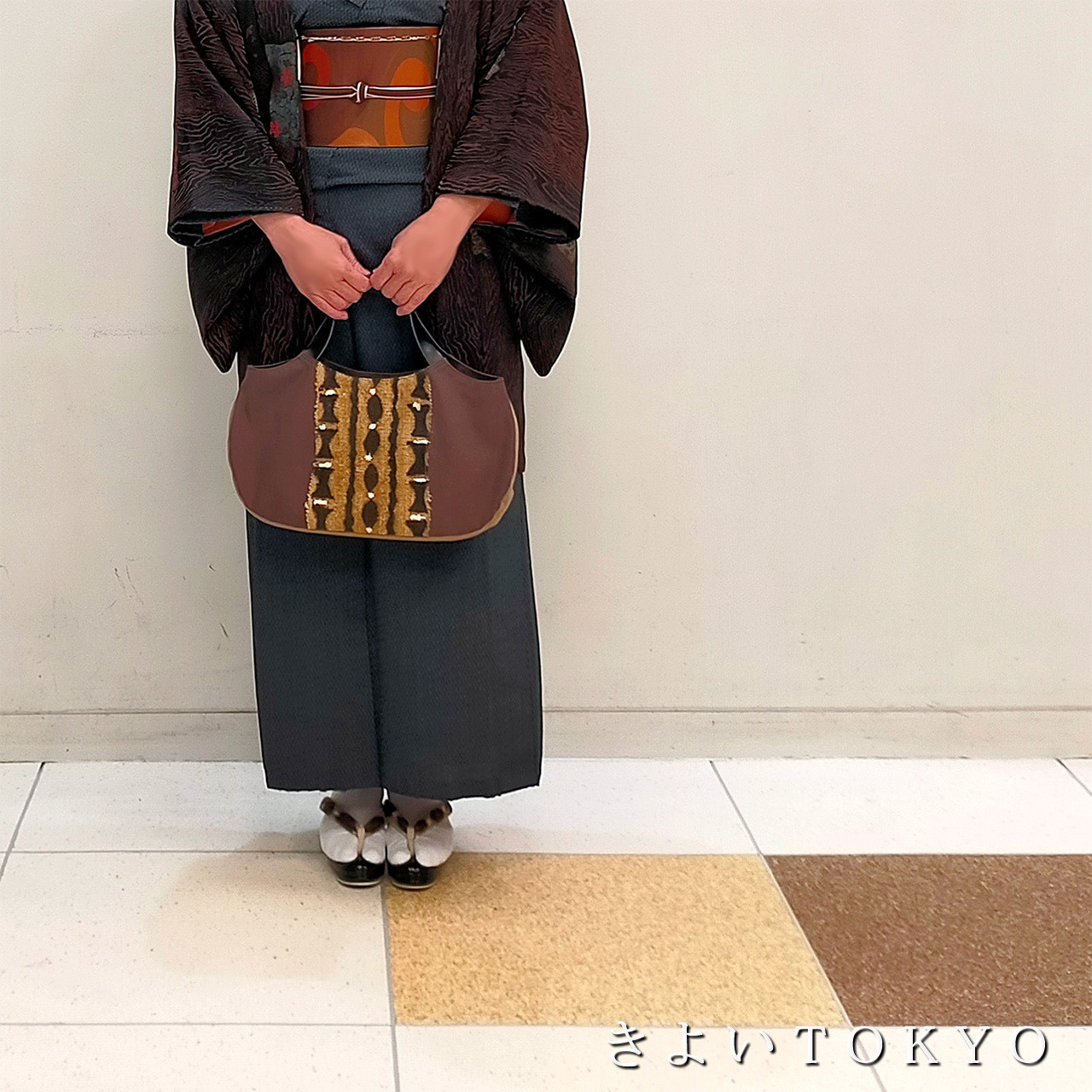 西アフリカ・マリ共和国 ボゴランベルトの小さめバッグ C【送料無料】