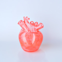 heart vase E -powder pink- 1枚目の画像