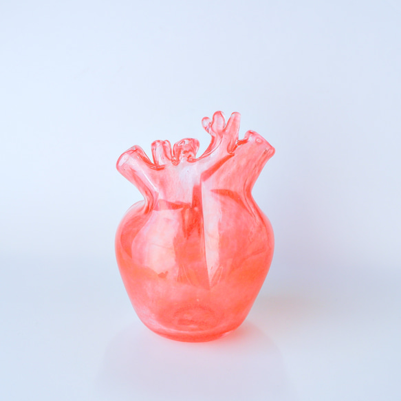 heart vase E -powder pink- 5枚目の画像