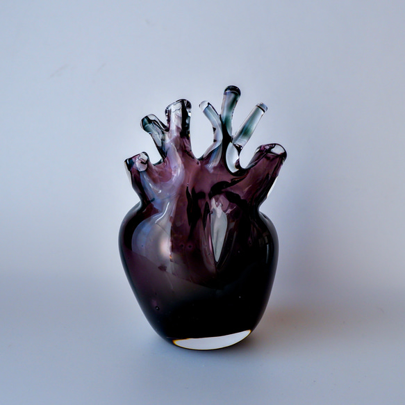 heart vase - I -Black Pearl- 1枚目の画像