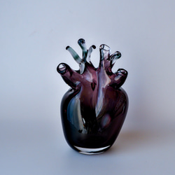 heart vase - I -Black Pearl- 2枚目の画像