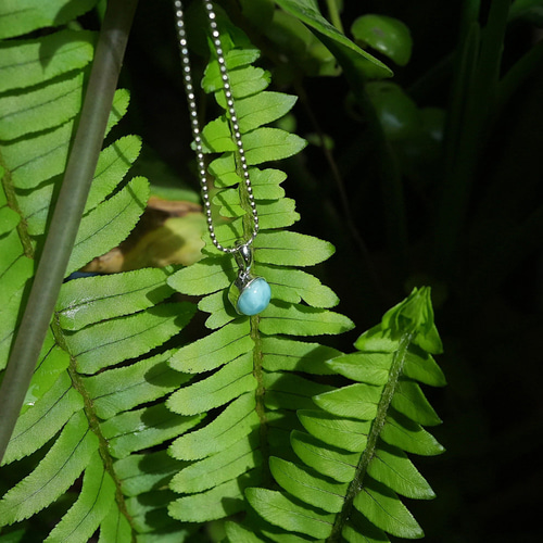 【１点もの】海の色★ラリマー★Larimarシルバーペンダント 1462 海の色☆ラリマー☆Larimar シルバーペンダント 1462 ネックレス