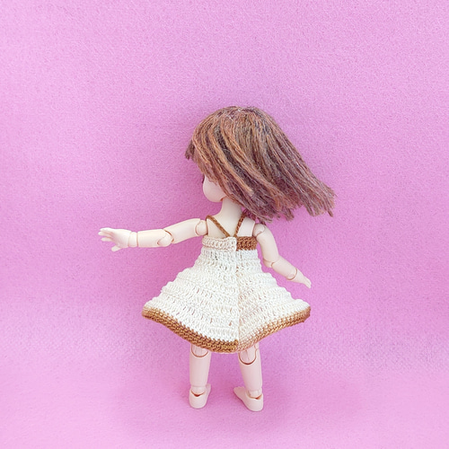 オビツ11 カチューシャ+ワンピース+エプロン ねんどろいどどーる