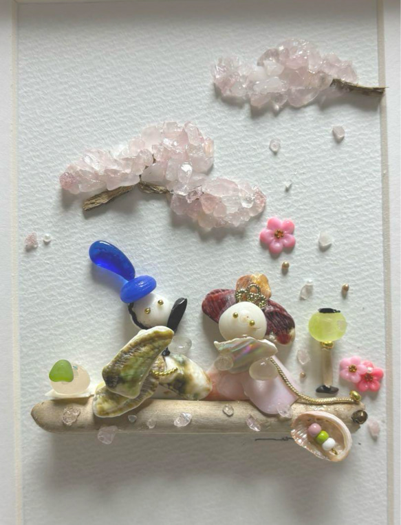 シーグラスアート ♡ひなまつり♡ 【公式通販】