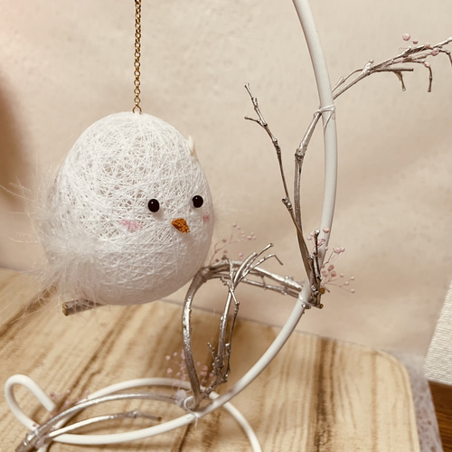 コットンボール シマエナガ その他インテリア雑貨 こあき 通販