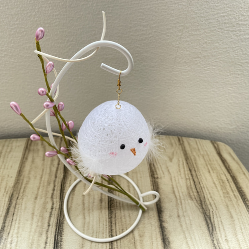 コットンボール シマエナガ その他インテリア雑貨 こあき 通販