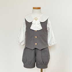 王子さまかぼちゃパンツ(ベージュ)☆ベビー服 女の子 男の子 80サイズ