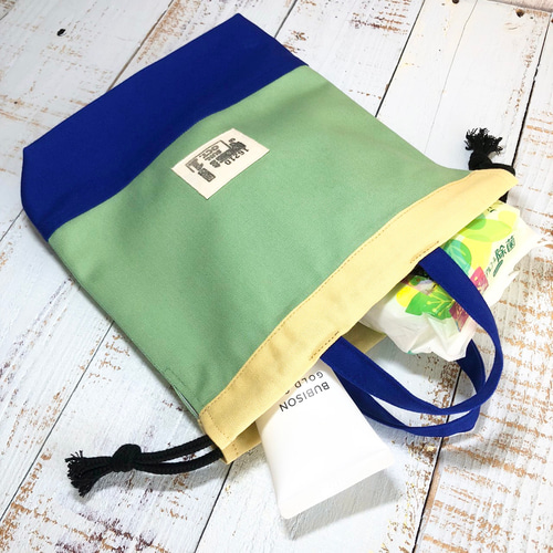 アウトドア風☆入園入学4点セット　 ウィローグリーン・ブルー・エッグブルー アウトドア風☆入園入学4点セット ウィローグリーン・ブルー・エッグブルー