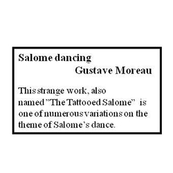 Smartphone stand（ Salome dancing ) スマホスタンド「サロメの踊り」 4枚目の画像