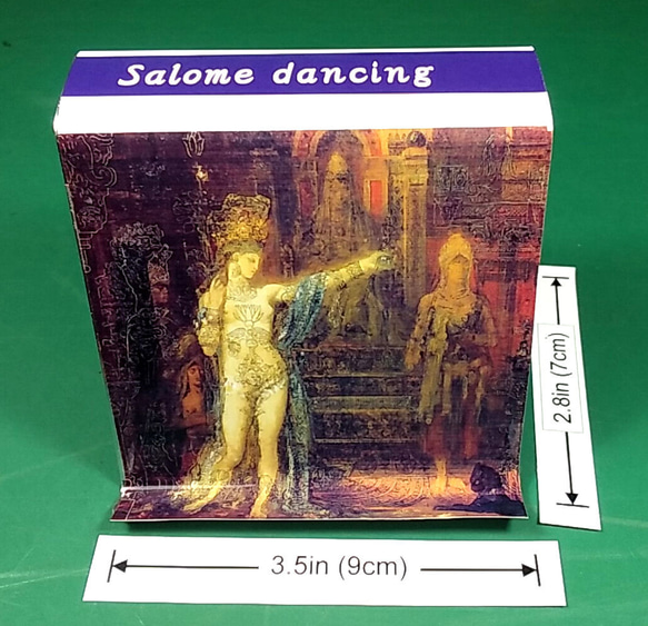 Smartphone stand（ Salome dancing ) スマホスタンド「サロメの踊り」 2枚目の画像