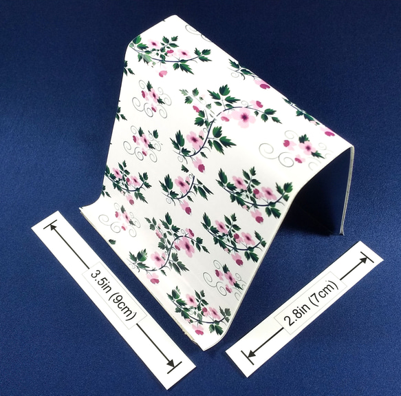 Smartphone stand with Japanese traditional art(Flower) 5枚目の画像