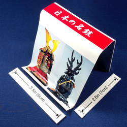 Smartphone stand with Japanese traditional art(Samurai) 8枚目の画像