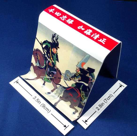Smartphone stand with Japanese traditional art(Samurai) 7枚目の画像