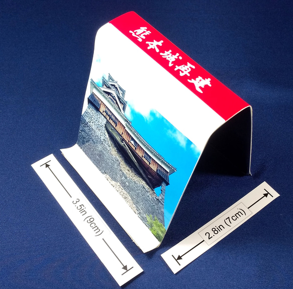 Smartphone stand with Japanese traditional art(Samurai) 2枚目の画像