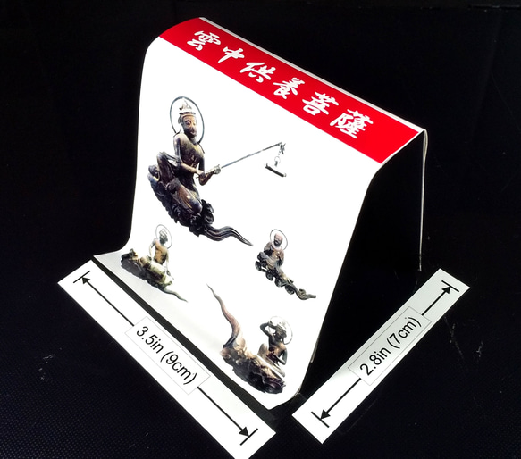 Smartphone stand with Japanese traditional art(Sculpture) 8枚目の画像