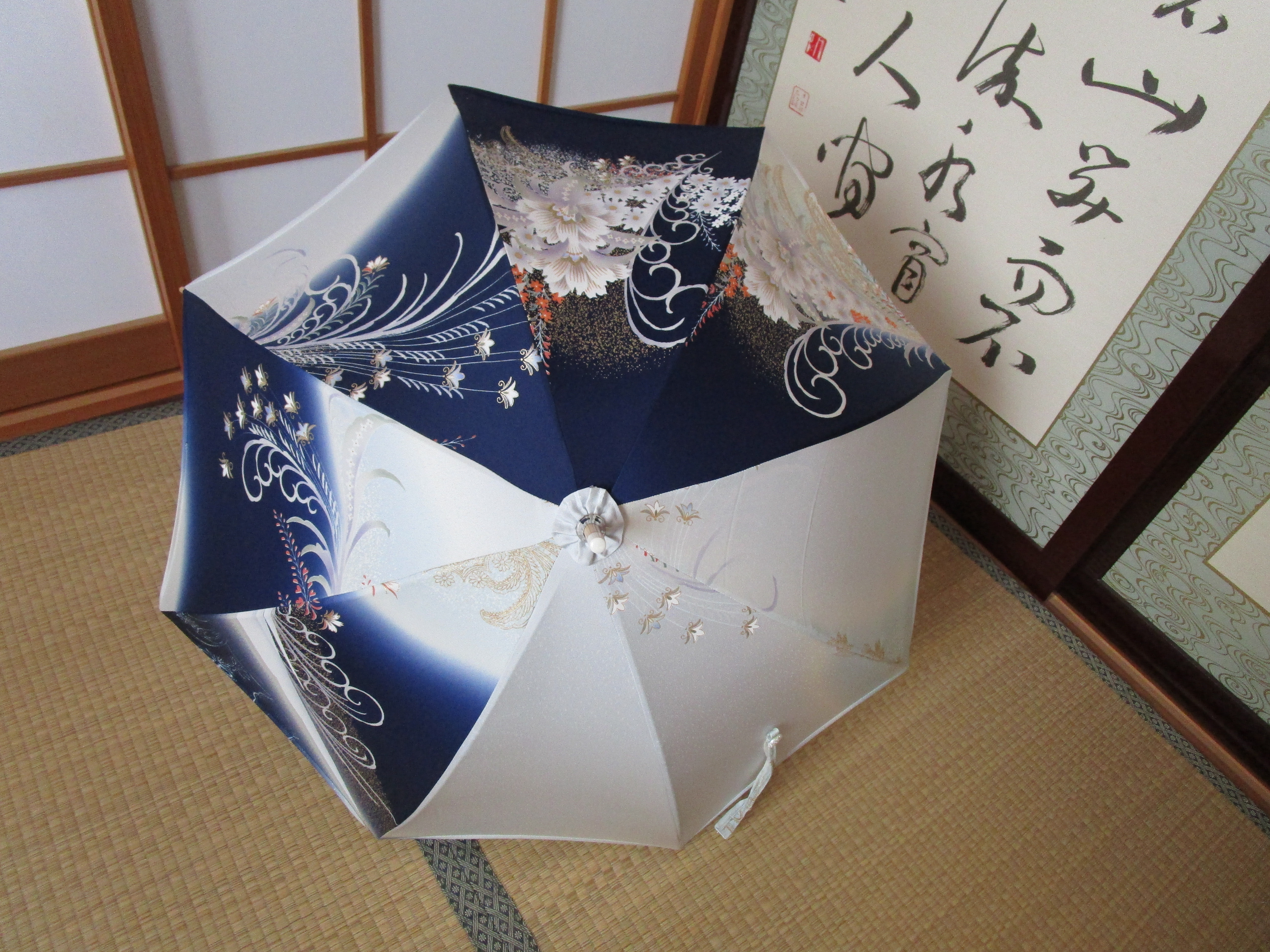 振り袖から日傘（傘袋付き）