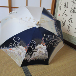 振り袖から日傘（傘袋付き） 8枚目の画像